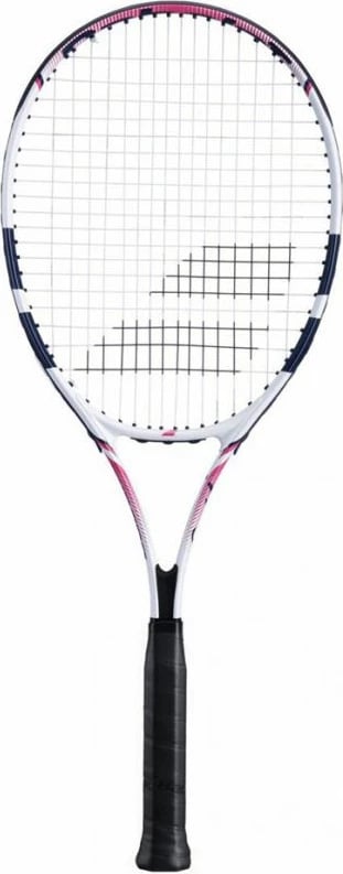 Raketë tenisi Babolat, për femra dhe meshkuj, ngjyrë kaltër dhe rozë
