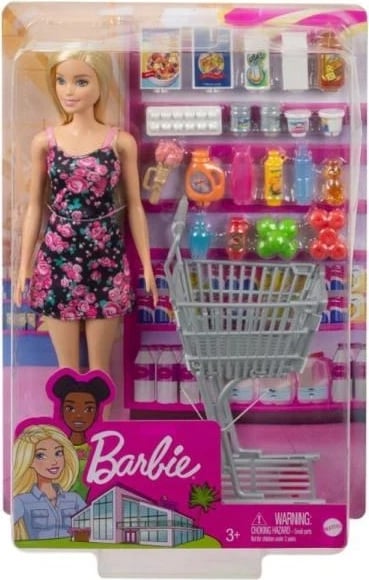 Lodër Barbie MATTEL GTK94, kukull mode, shumëngjyrëshe