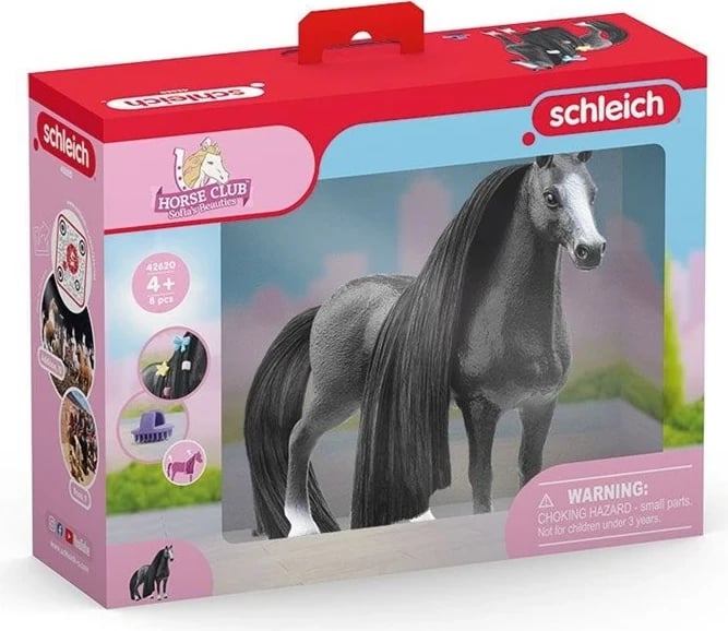Figurë lodër Schleich HORSE CLUB Sofia’s Beauties, Kali Quarter Horse Mare, E zezë