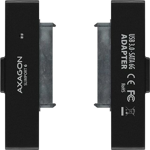Kasë AXAGON ADSA-1S6 me adapter USB 3.0 - SATA 6G për SSD/HDD 2.5" me kuti mbrojtëse