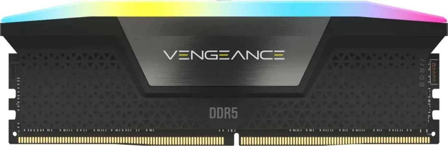 RAM Memorje Corsair Vengeance RGB DDR5, 32GB (2x16GB), 7200MHz, CL34, Set