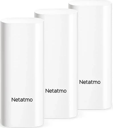 Sensorë dyer/dritare Netatmo DTG-EC, Wireless, të bardhë, set 3 copë