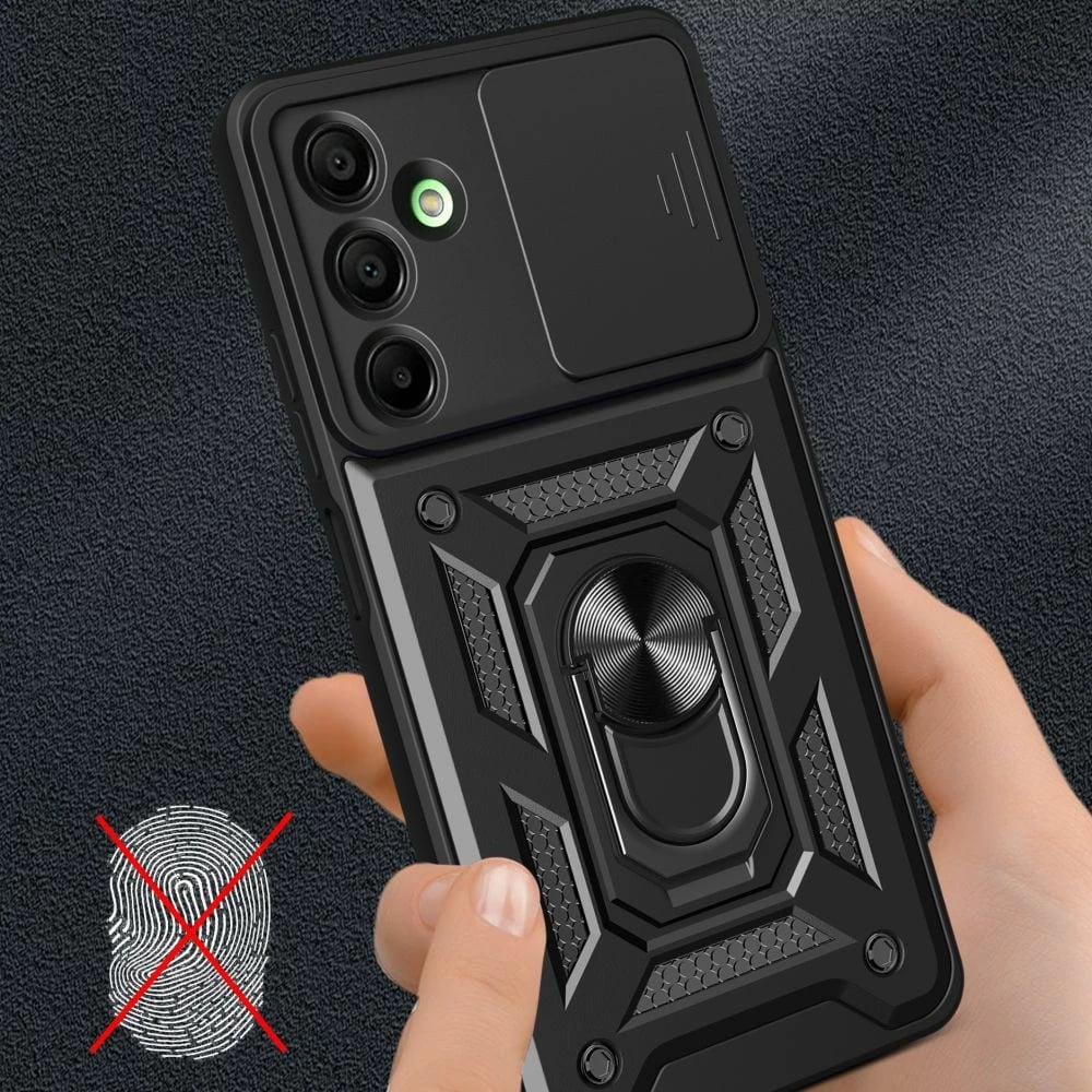 Mbështjellës Tech-Protect CamShield Pro për Samsung Galaxy A16 4G/5G, i zi
