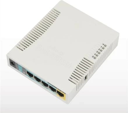 Access Point MikroTik RB951UI-2HnD, 802.11n, 2.4 GHz, 867 Mbit/s, 5 porte Ethernet, PoE