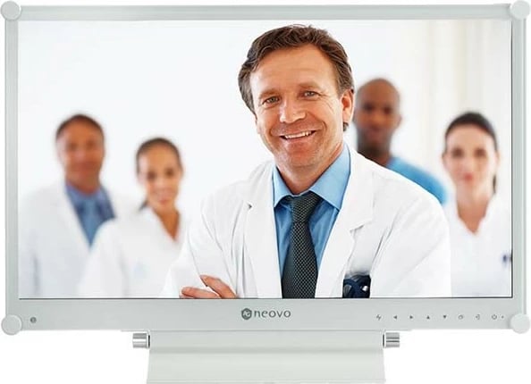 Monitor AG Neovo MX-24, 23.8", Full HD, LCD, Bardhë