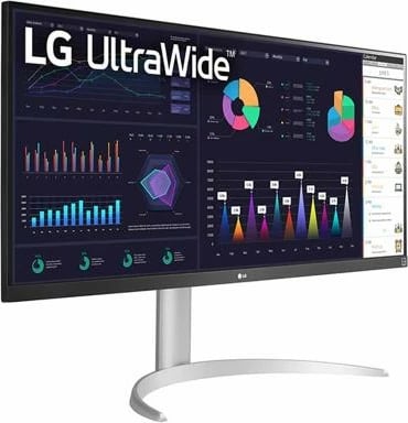 Monitor LG UltraWide 34WQ650-W 34" TFT/LCD, argjend/zi/bardhë