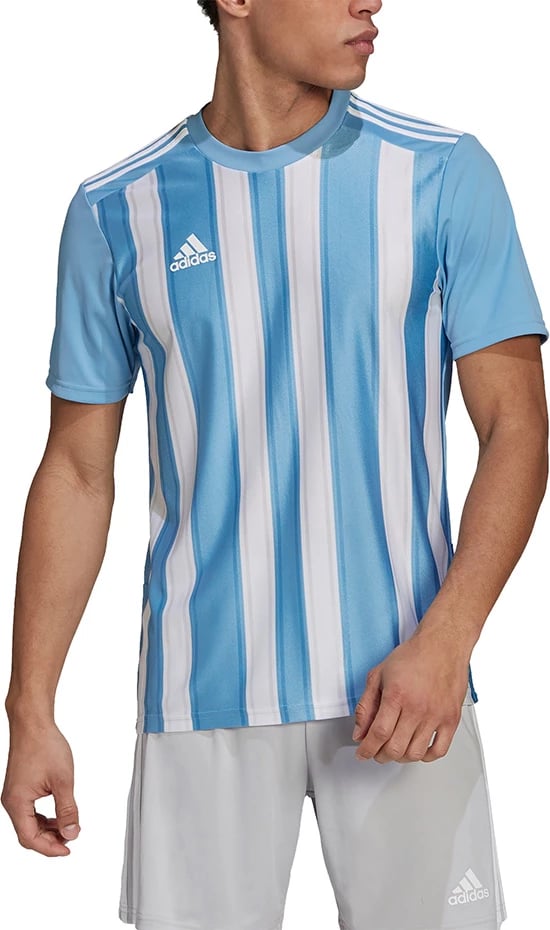 Maicë për meshkuj adidas, kaltër-bardhë