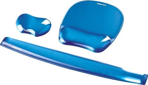 Mauspad FELLOWES Crystals Gel, Blu
