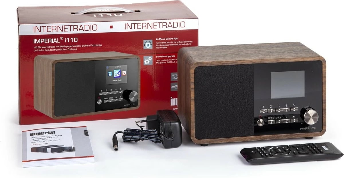 Radio interneti Lenco DABMAN i110, media player, ekran 2.8", dru