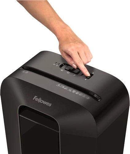 Shredder Fellowes Powershred LX70, 11 fletë, 18 L, zi