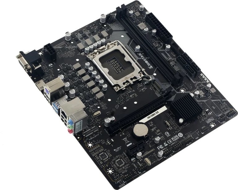Pllakë amë Biostar H610MH D5, Intel, LGA 1700, DDR5, micro ATX