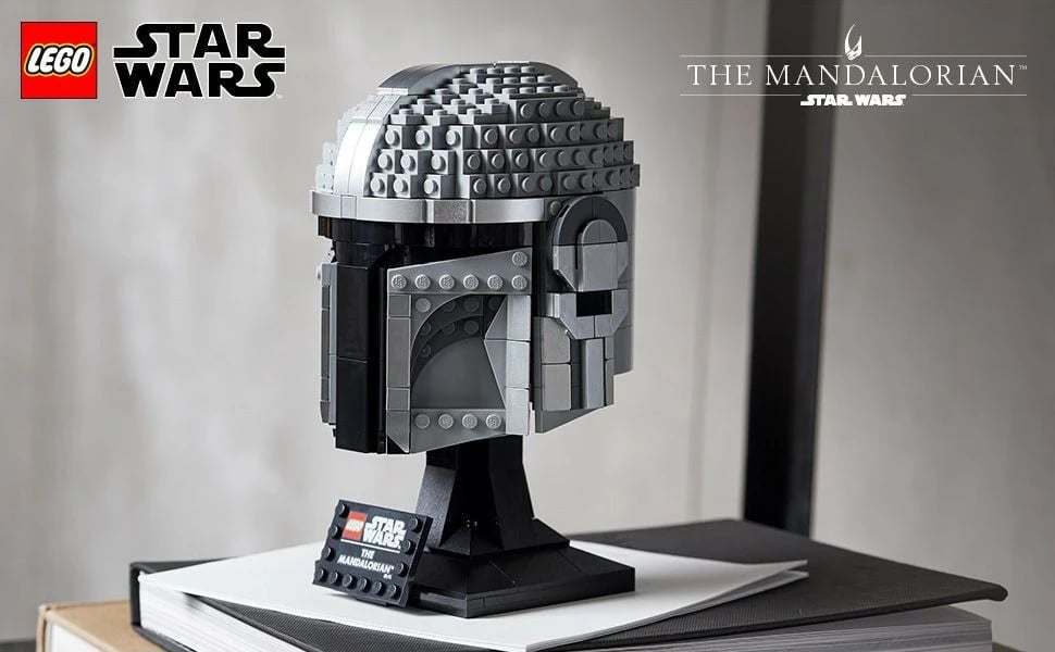 Set ndërtimi LEGO Star Wars The Mandalorian Helmet, 584 pjesë, shumëngjyrësh