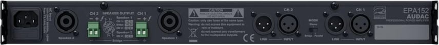Amplifikator audio AUDAC EPA152, 2.0 kanale, i zi