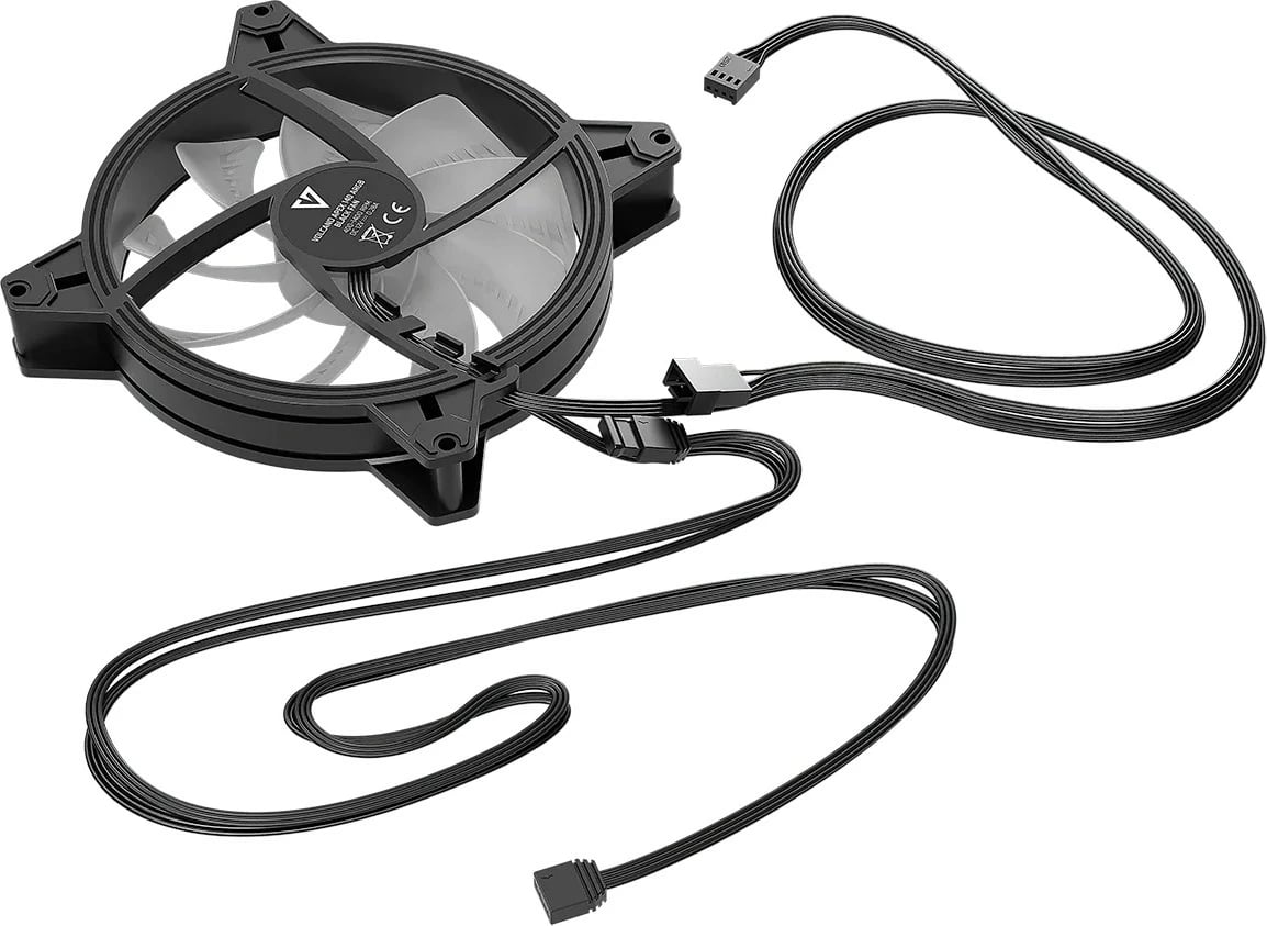 Ventilator ARGB MODECOM FAN-APEX-140S-ARGB-100, 140mm, i zi