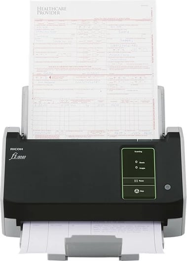 Skaner Ricoh fi-8040, 210 x 297 mm, 600 x 600 DPI, 24 bit, 8 bit, 40 ppm, 80 ipm