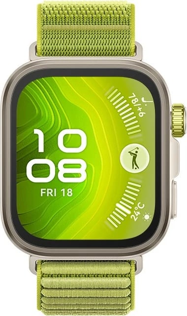 Smartwatch Huawei Watch Fit 4 Pro rrip i gjelbër
