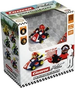Vetura me telekomandë Carrera Toys 370430002P, Mario Kart, 1:50, 35 mAh, kuqe/blu