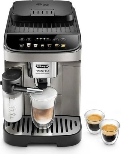 Aparat kafeje DeLonghi Magnifica ECAM 290.81.TB, automatik, 1.8L, zi/titanium