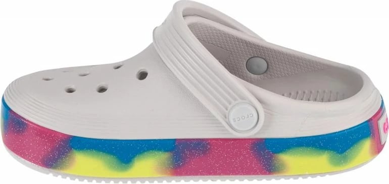 Papuqe për fëmijë Crocs, të bardha