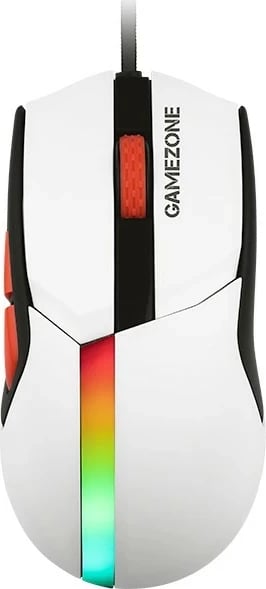 Maus Tracer GameZone COOL, RGB, 12 000 dpi, i bardhë