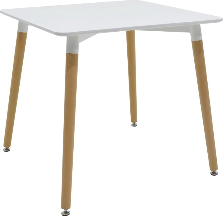 Set mobiljesh për kuzhinë studentore, Deli, 3 copë, ngjyrë e bardhë, 80x80x76cm