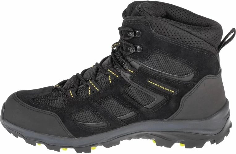 Atlete për meshkuj Jack Wolfskin Vojo 3 Texapore Mid, të zeza