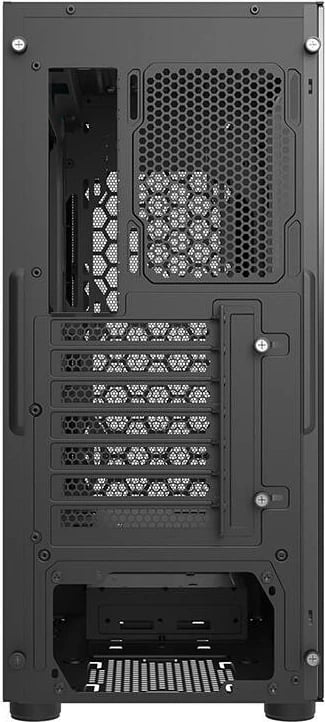 Kasë Darkflash DK360, midi tower, pa ventilatorë, e zezë