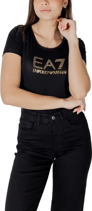 Maicë për femra Ea7, e zezë