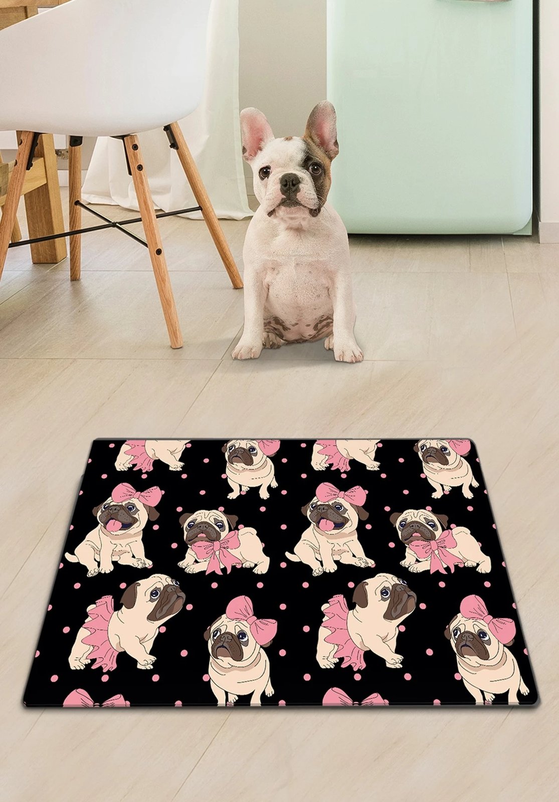 Tapet për rërë maceje, dizajn Hypnose, shumëngjyrësh, 40x60cm