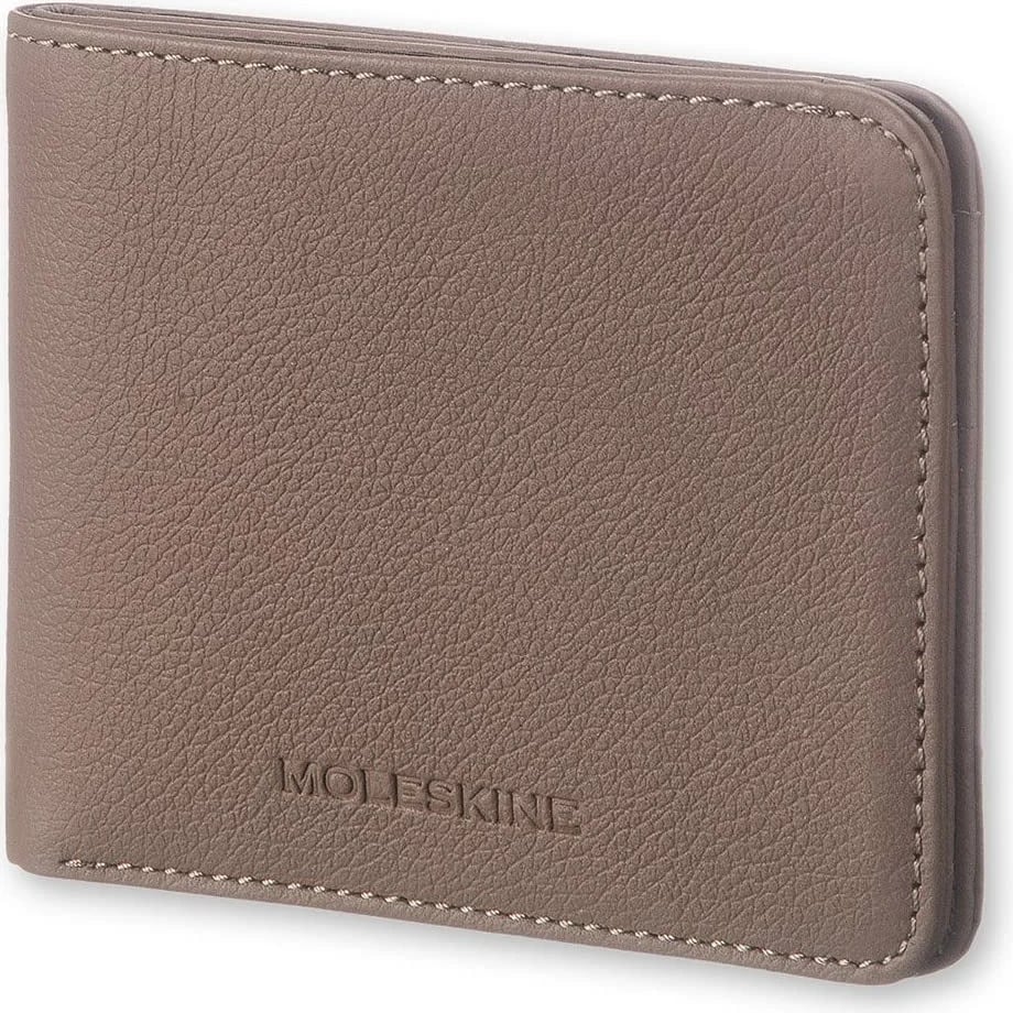Portofol Moleskine Lineage, lëkurë, gri talpë