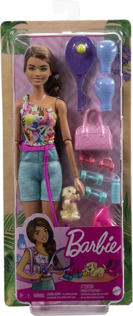 Lodër Barbie Fashionistas me aksesorë