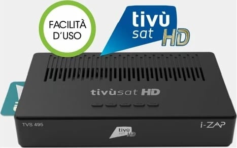 Dekoder satelitor I-ZAP TVS495, HD, i zi