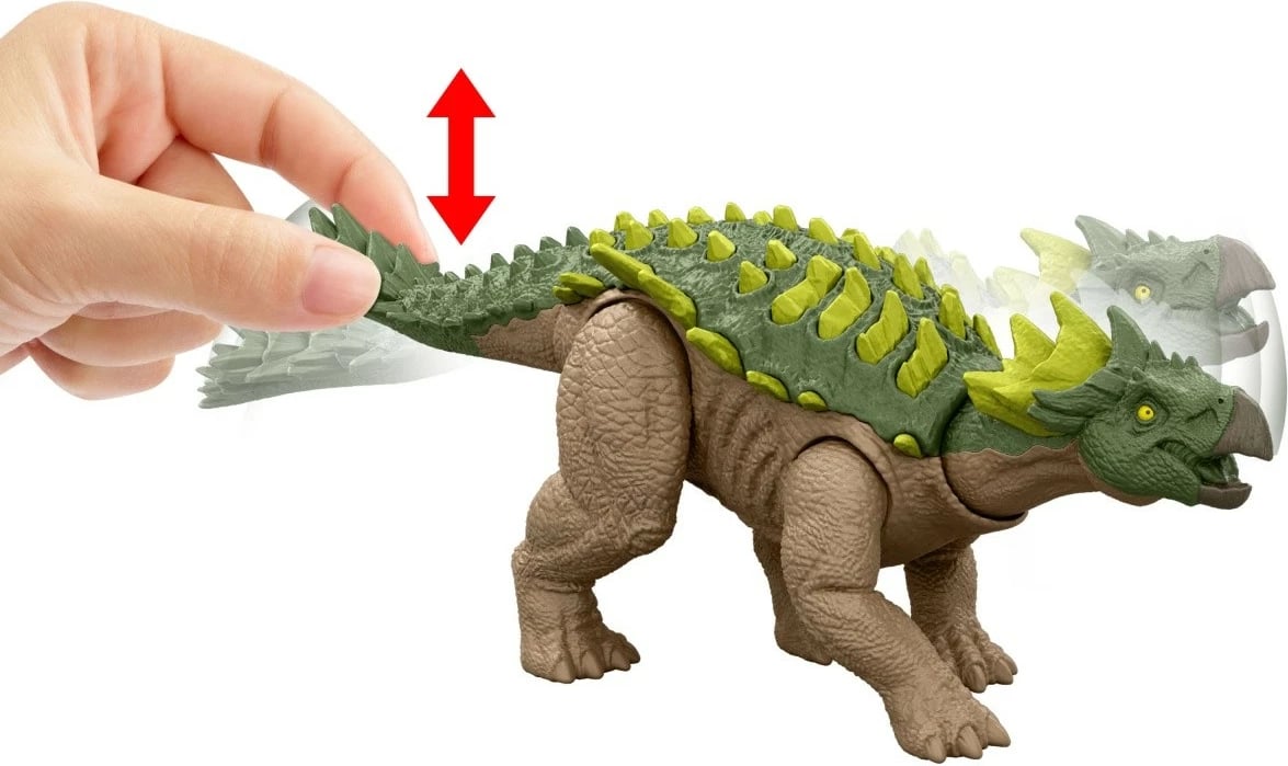 Figurë aksioni Jurassic World Mattel Yuxisaurus, 17.5 cm, për fëmijë, shumëngjyrëshe