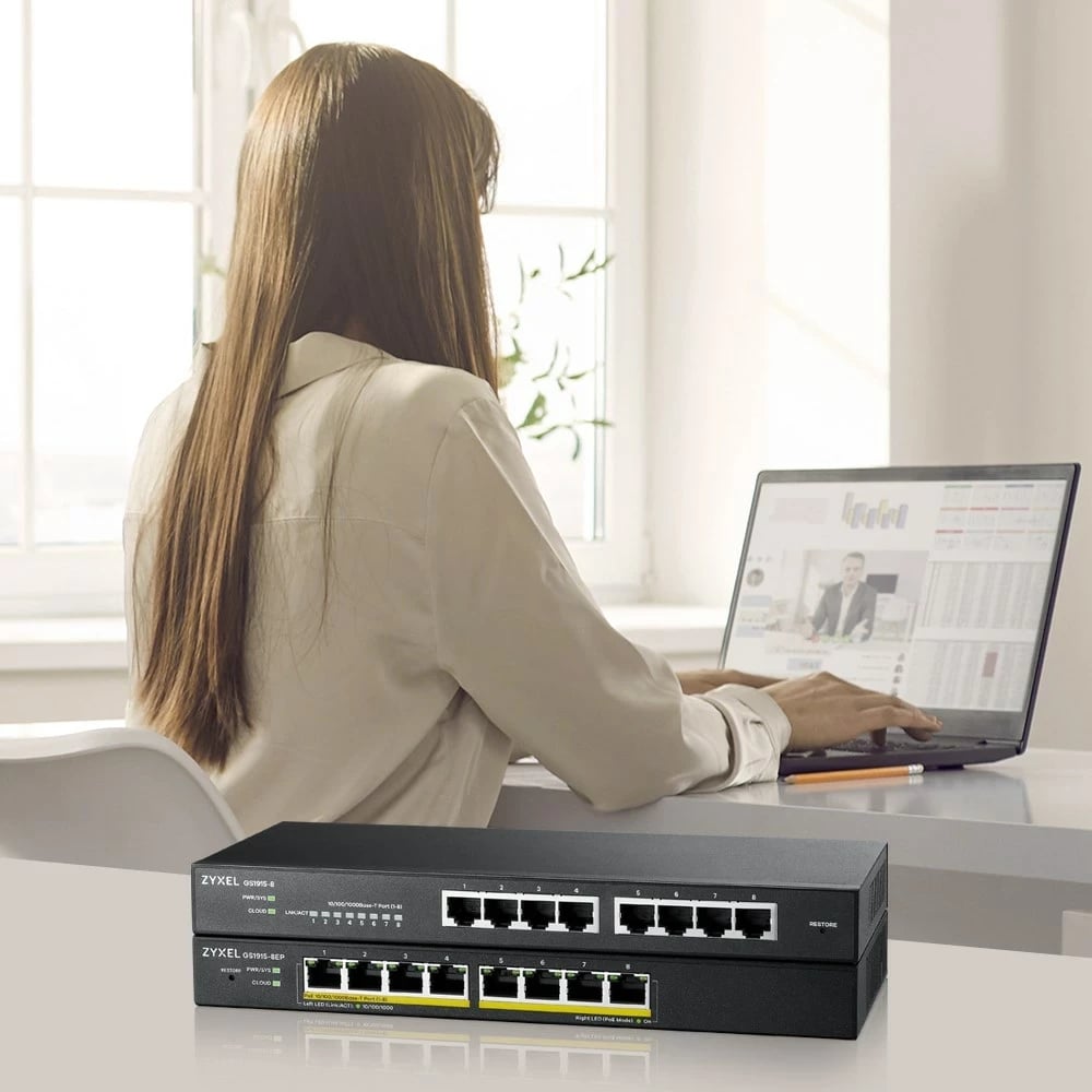 Switch ZyXEL GS1915-8 i zi