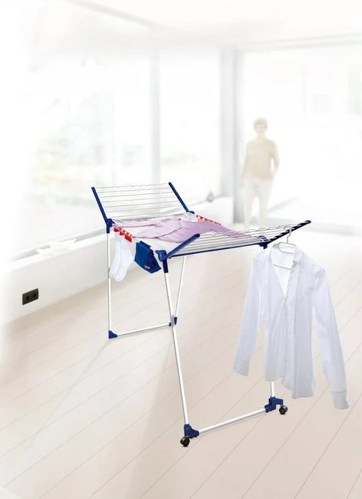 Tharëse rrobash qëndrore Leifheit Pegasus 200, 20 m, teknopolimer, navy