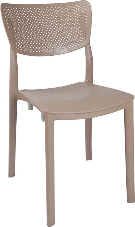 Tavolinë me karrige Explore-Ignite set 7 copë PP cappuccino 150x90x73.5cm