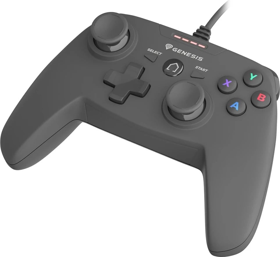 Gamepad NATEC GENESIS P58, USB, për PC dhe Playstation 3, i zi