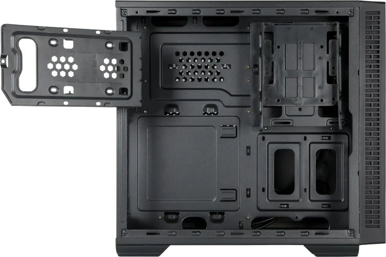 Kasë Chieftec UK-02B-OP, Cube, PC, E zezë