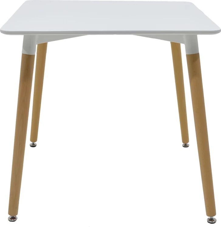 Set mobiljesh për kuzhinë studentore, Deli, 3 copë, ngjyrë e bardhë, 80x80x76cm