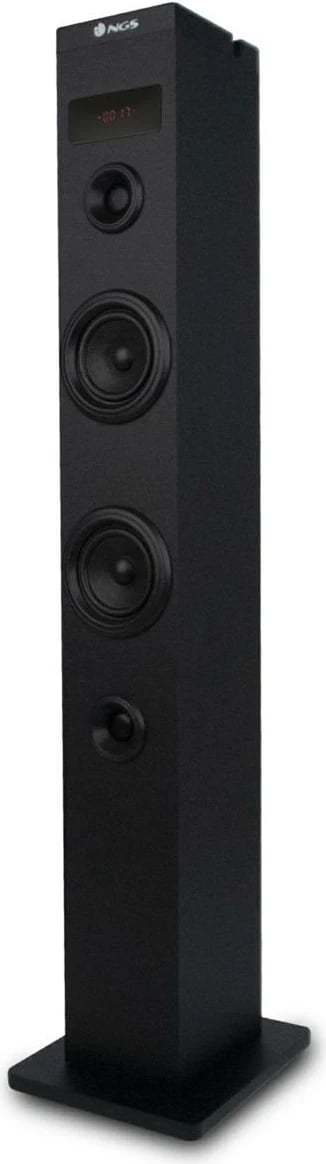 Boksë kullë NGS Sky Charm Bluetooth USB RadioFM AUX 50W e zezë