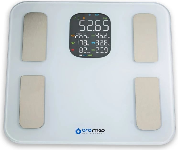 Peshore elektronike banjo Oromed ORO-BLUETOOTH SMART, e bardhë
