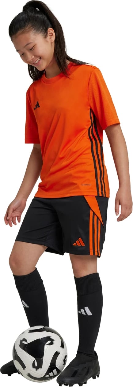 Maicë për fëmijë adidas, portokalli