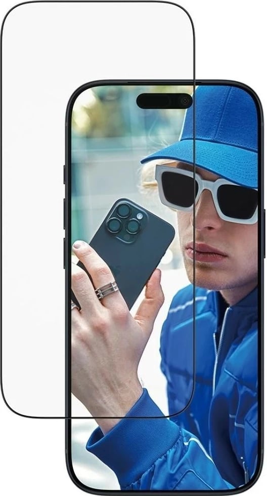 Mbështjellës xhami PanzerGlass Ultra-Wide Fit për iPhone 17 Pro/Pro Max transparent