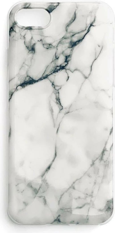 Mbështjellës Wozinsky Marble për Xiaomi Redmi Note 10 Pro, TPU, Bardhë