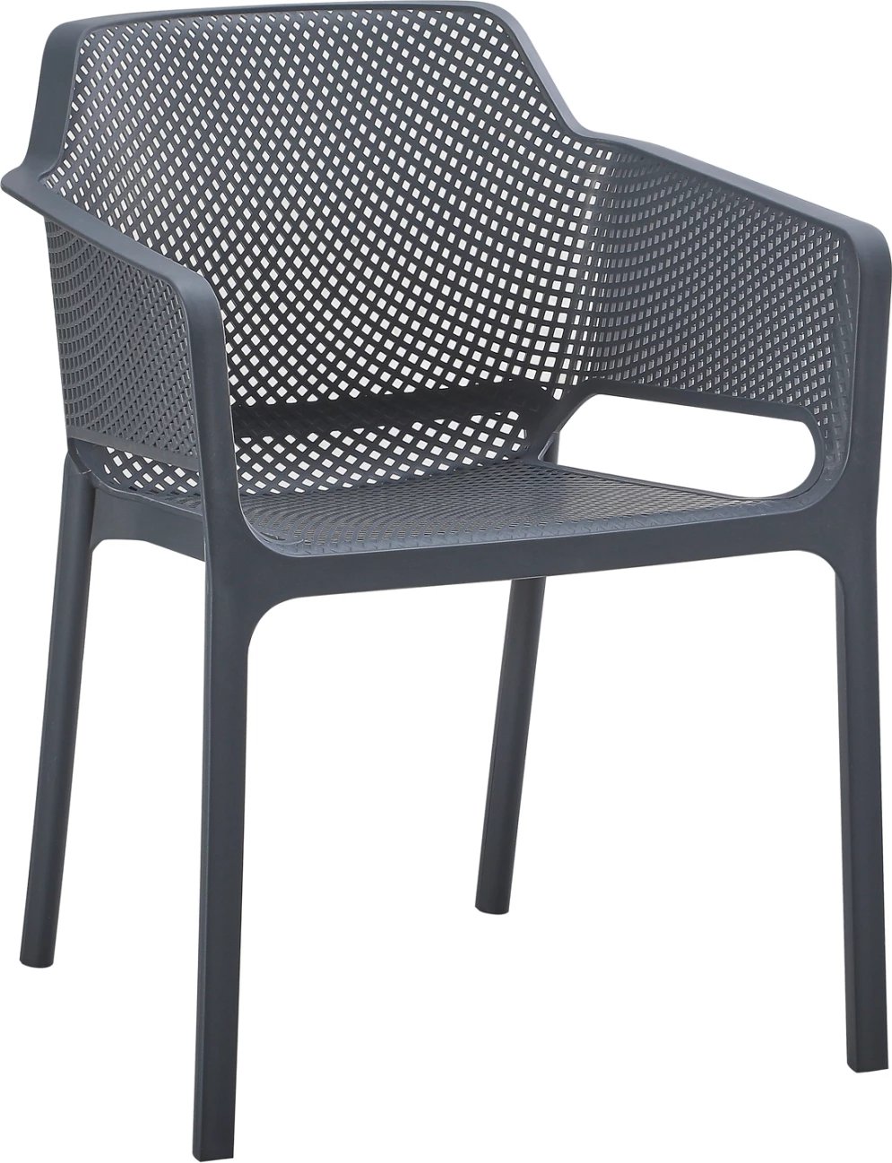 Karrige polipropileni, gri, JOHN FH6103.03, 59x46x79Hcm