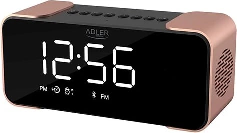 Radio & orë digjitale ADLER AD 1190cr, LED, e zezë 