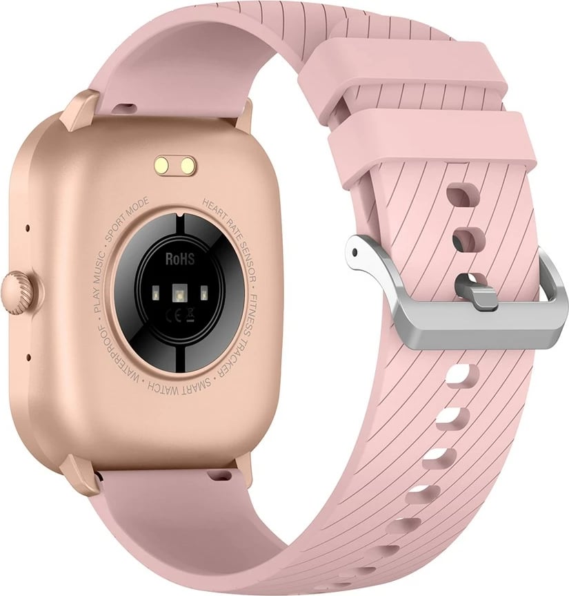 Smartwatch Denver SWC-187RO, 2.04" AMOLED, 280 mAh, Rozë e artë