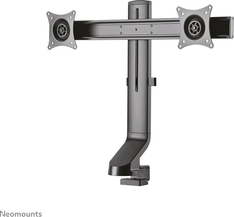 Mbajtës tavoline Neomounts FPMA-D860DBLACK, 2 ekrane, 27", i zi