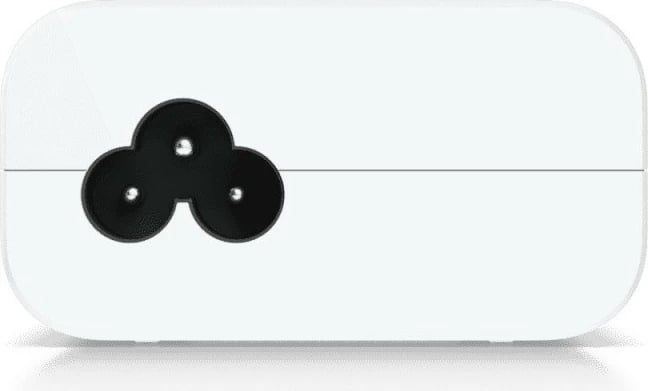 Adapter PoE+ UBIQUITI U-PoE+, 30W, 2x Gigabit LAN, i bardhë