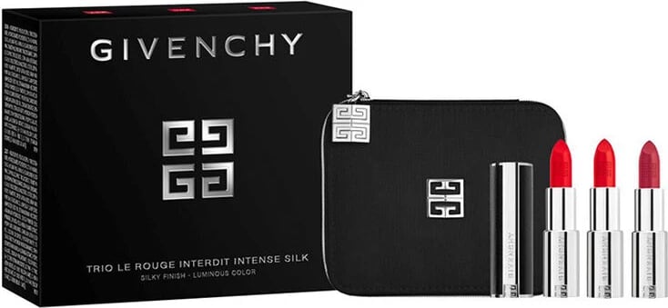 Set buzëkuq Givenchy Le Rouge Interdit Intense
